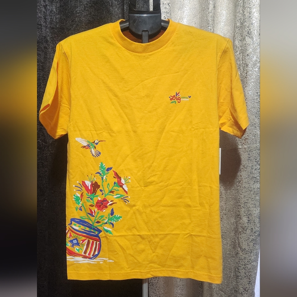 Yellow Graphic Men's Shirt